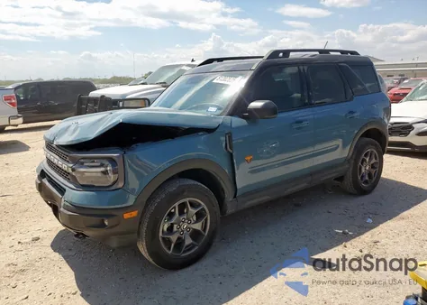 2022 Ford Bronco Sport Badlands из США, поврежденный, VIN 3FMCR9D91NRE10938